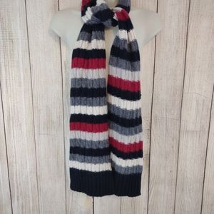 Lauren Ralph Lauren wool rabbit hair cable knit scarve